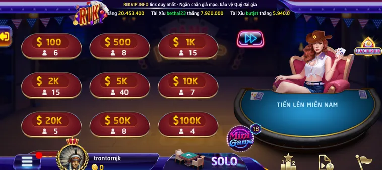 Chinh Phục Tiến Lên Miền Nam Cổng Game RikVip Nhận Thưởng Lớn Cực Hấp Dẫn