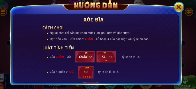 Trải Nghiệm Xóc Đĩa RikVip Với Âm Thanh Trung Thực Và Cảm Giác Nghẹt Thở Mỗi Vòng Cược